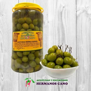 Aceitunas Picolimón Verde Casera