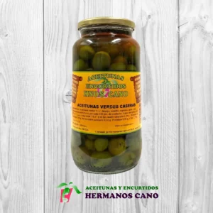 Aceitunas Verdes Caseras Aliñadas