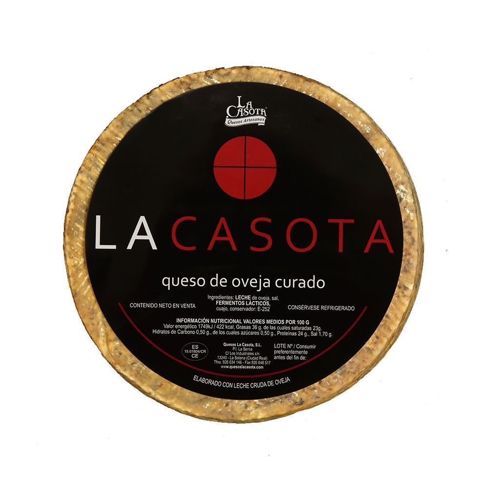 lacasota-curado La Casota queso de oveja curado